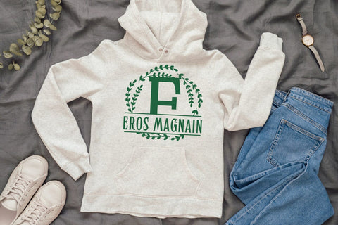 Majestelle Split Monogram Font Font Dm Letter Studio 