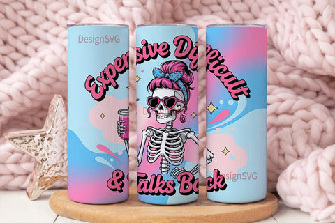 Majestic Buck 20oz Tumbler Wrap Sublimation DesignSVG 