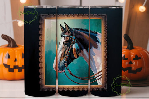 Majestic Horse 20oz Tumbler Design Sublimation PixelChick 