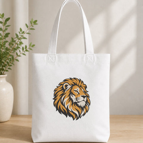 Majestic Lion Head Embroidery Design – Realistic Lion Machine Embroidery File, Wild Animal King Lion Face Design Embroidery/Applique DESIGNS PatternFeed8 