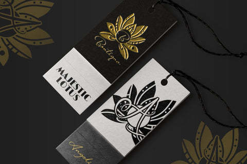 Majestic Lotus Mandala Monogram Font Dm Letter Studio 