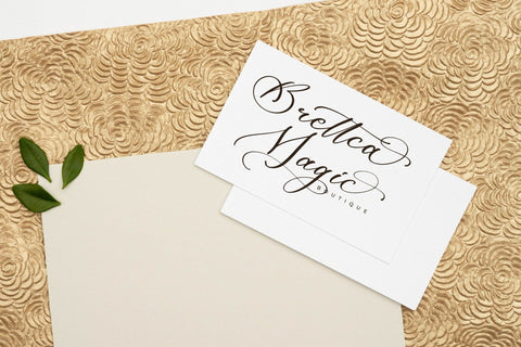 Majestican - Beauty Calligraphy Font Font Letterena Studios 