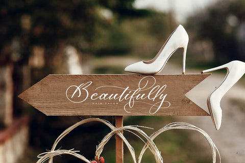 Majestican - Beauty Calligraphy Font Font Letterena Studios 