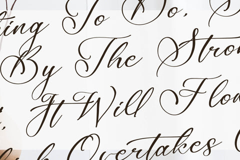 Majestican - Beauty Calligraphy Font Font Letterena Studios 