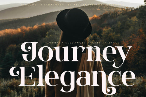 Majesty Goldera - Modern Serif Font Font Letterena Studios 