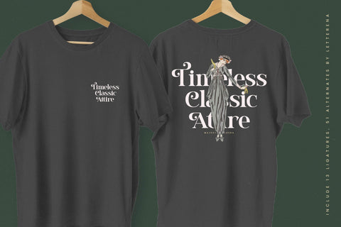 Majesty Goldera - Modern Serif Font Font Letterena Studios 