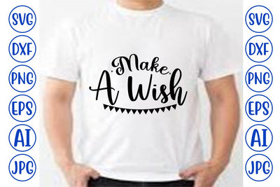 Make A Wish SVG Syaman 