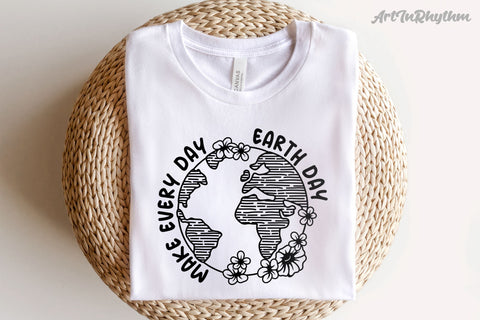 Make Every Day Earth Day Svg, Happy Earth Day Svg, Earth Day Svg, Save the Earth Svg SVG Artinrhythm shop 