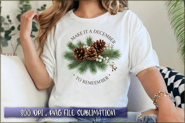 Make it a december to remember Sublimation Sublimation Shetara Begum 