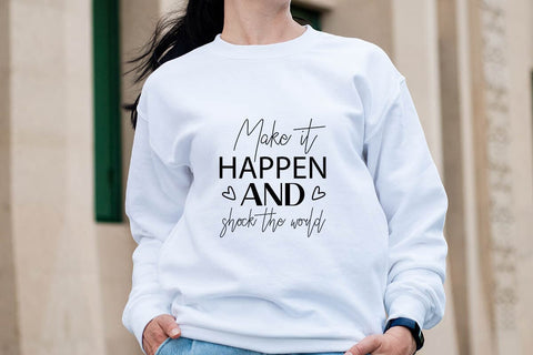 Make it happen and shock the world-01 SVG Angelina750 