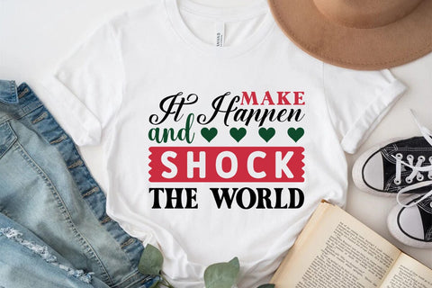 Make it happen and shock the world SVG Angelina750 