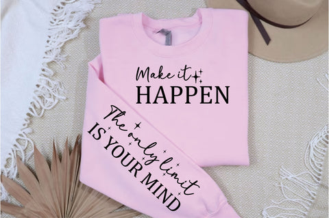 Make it happen Sleeve Svg Design SVG Designangry 