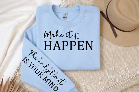 Make it happen Sleeve Svg Design SVG Designangry 