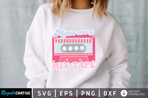 Make me a mix tape svg Design SVG Regulrcrative 