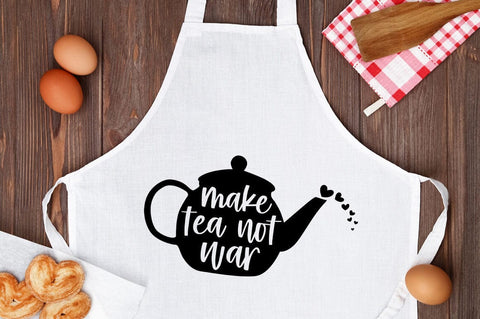 Make tea not War SVG Design SVG Designangry 