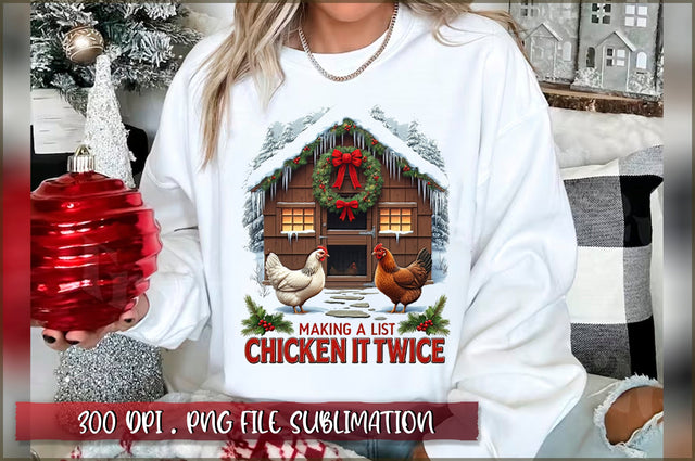 Making a list chicken it twice Sublimation Sublimation Shetara Begum 