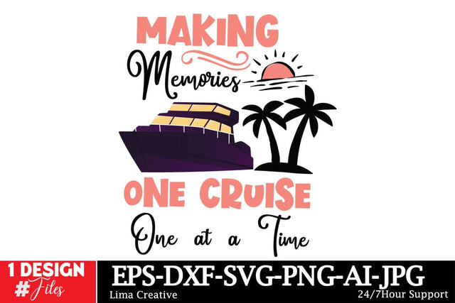 Making Memories One Cruise One at a Time SVG Design,Summer SVG,Summer SVG Design,Summer Shirt Design,Summer Sublimation PNG,Beach SVG Cut File SVG Insomnia Std 