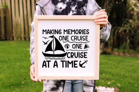 Making memories one cruise one cruise at a time SVG Design SVG Regulrcrative 