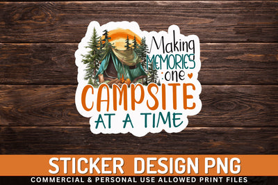 Making memories Sticker Design Sublimation Regulrcrative 