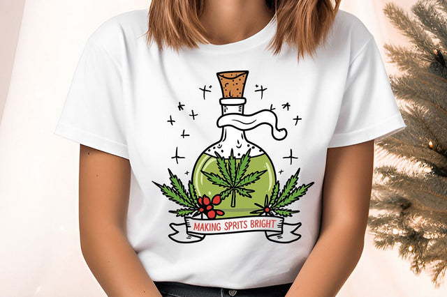 Making spirits bright PNG Design Sublimation Designangry 