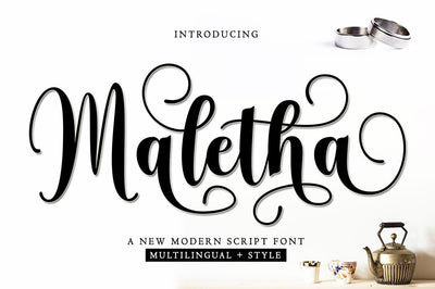 Maletha Font BungStudio 