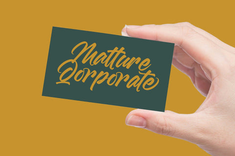 Malgent Husked - Bold Script Font Font Letterena Studios 