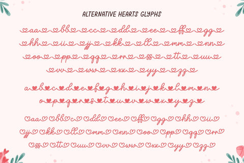 Malia Love You - Lovely Script Font Font Jozoor 