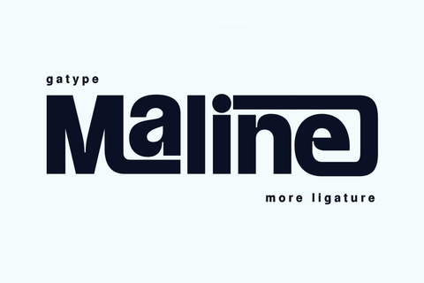 Maline Font gatype 