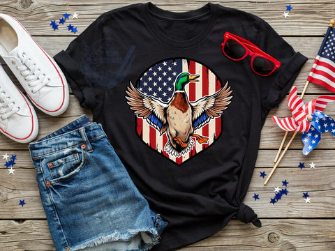 Mallard Duck Pride T-Shirt PNG, Mallard Duck, Duck Hunting, Soaring Bird, Outdoor Life, Sublimation PNG, Hunting Shirt, Waterfowl Pride Sublimation ToriDesigns 