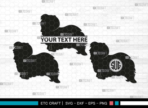 Maltese Dog Monogram, Maltese Dog Silhouette, Dog SVG, Dog Breeds Svg, Maltese Svg, Cute Puppy Svg, Bichon Frise Svg, SB00564 SVG ETC Craft 