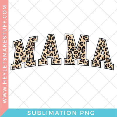 Mama 1 Brown - Sublimation Sublimation Hey Let's Make Stuff 