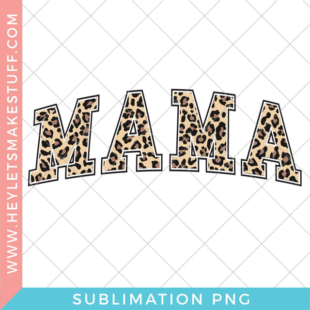 Mama 1 Brown - Sublimation Sublimation Hey Let's Make Stuff 