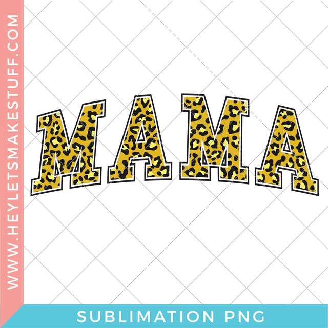 Mama 4 Yellow - Sublimation Sublimation Hey Let's Make Stuff 