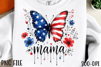Mama 4th of July Sublimation Sublimation PaperPrintSVG 