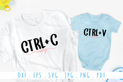 Mama And Me Matching Shirts SVG Cut File SVG dapiyupi store 