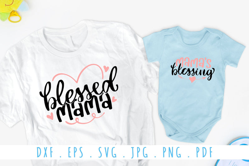 Mama And Me Matching Shirts SVG Cut File SVG dapiyupi store 