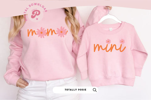 Mama and Mini SVG SVG Totally Posie 