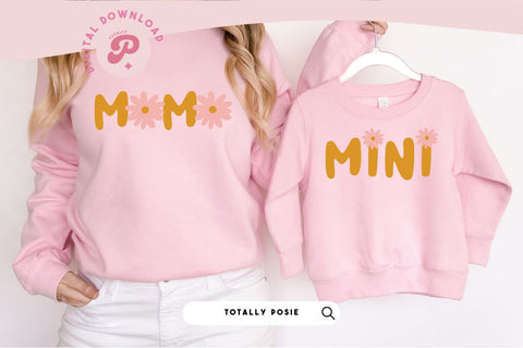 Mama and Mini SVG SVG Totally Posie 