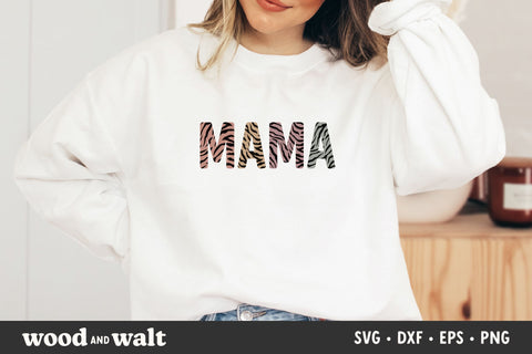 Mama Animal Print SVG | Mother's Day SVG SVG Wood And Walt 