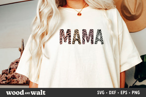 Mama Animal Print SVG | Mother's Day SVG SVG Wood And Walt 