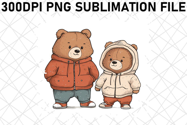 Mama Bear Affection: Mother's Day Sublimation Art Sublimation afrosvg 