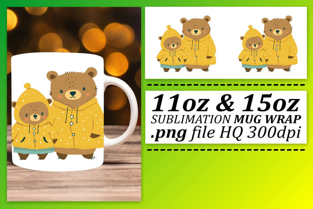 Mama Bear Affection Sublimation Bliss Mug Sublimation afrosvg 