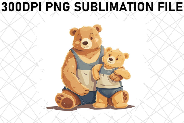 Mama Bear Bonding: Mother's Day Sublimation Graphic Sublimation afrosvg 