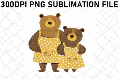 Mama Bear Cuddle: Mother's Day Sublimation Design Sublimation afrosvg 