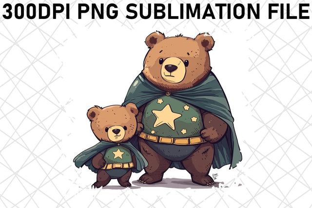 Mama Bear Cuddle: Mother's Day Sublimation Graphic Sublimation afrosvg 