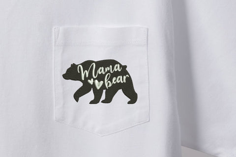 Mama Bear for Machine Embroidery Embroidery/Applique DESIGNS SvgOcean 