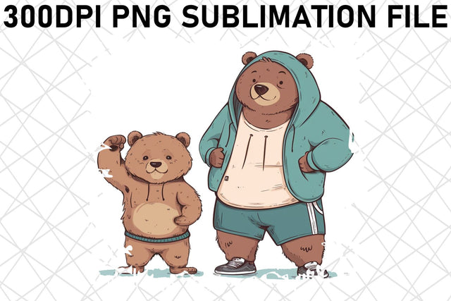 Mama Bear Joy: Mother's Day Sublimation Design Sublimation afrosvg 