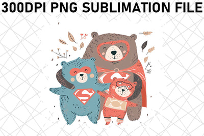 Mama Bear Love: Mother's Day Sublimation PNG Sublimation afrosvg 