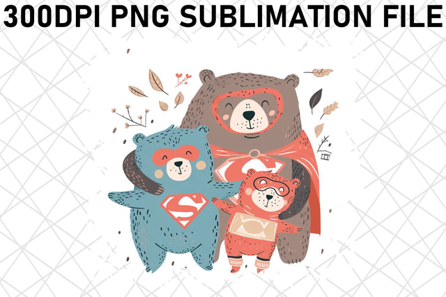 Mama Bear Love: Mother's Day Sublimation PNG Sublimation afrosvg 