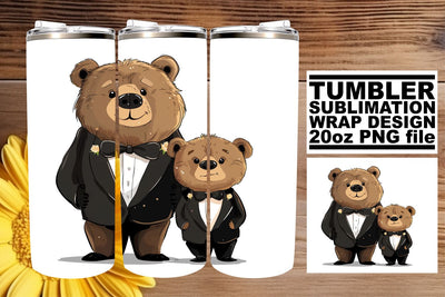 Mama Bear Love Sublimation Tumbler Wrap - Celebrate Mom's Everlasting Love Sublimation afrosvg 